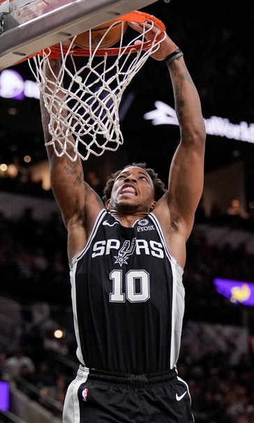 Spurs remain unbeaten with 113-110 win over Trail Blazers